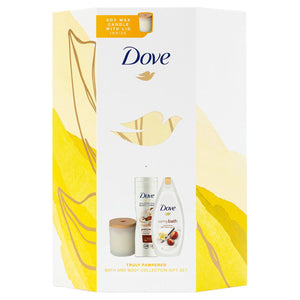 Dove Nourishing Pampering Rituals Bath & Body Gift Sets with Candle for Women, 2pk