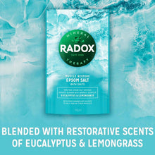 Load image into Gallery viewer, 4x of900g Radox Mineral Therapy Muscle Relax, Restore, Detox, or Calm Bath Salts