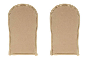 PMS Soft Glove Applicator & Pair Of Body Scrub Gloves in Assorted Colors: