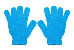 PMS Soft Glove Applicator & Pair Of Body Scrub Gloves in Assorted Colors: