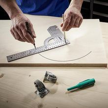 Load image into Gallery viewer, wolfcraft Universal Angle &amp; Try Square for Measuring, Drawing &amp; Cutting, 300mm