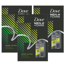 Load image into Gallery viewer, Dove Men Care Sport Active Fresh Bodywash &amp; Deodorant 2pcs Gift Set For Men