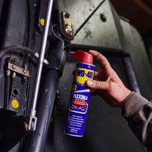 Load image into Gallery viewer, WD-40 Multi-Use Lubricant Flexible Metal Straw Aerosol 400ml x2, Stops Rust