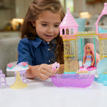 Load image into Gallery viewer, Barbie® Dreamtopia Chelsea Mermaid Doll, Merbear Figure and Playground Playset