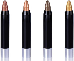 4 Pieces Glitter Pencil for lips and eyes