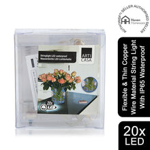 Load image into Gallery viewer, 20 LED Flexible &amp; Thin Copper Wire Material String Light With IP65 Waterproof