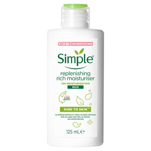 Simple Kind to Skin bundle of Rich Moisturiser, Cleansing Lotion & Face Wash