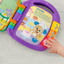 Load image into Gallery viewer, Fisher-Price Laugh &amp; Learn Storybook Rhymes with Music &amp; Phrases for Ages 6+