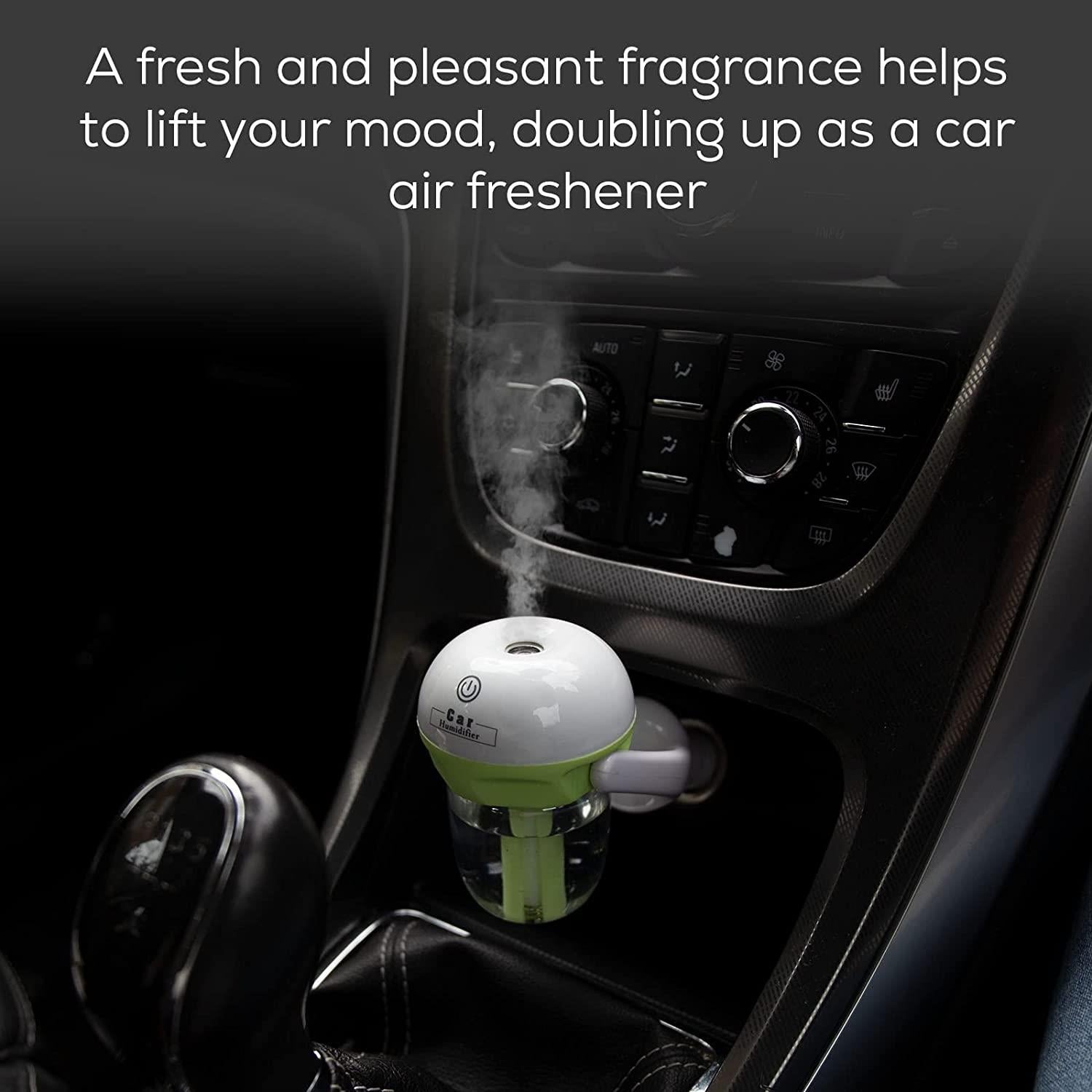 Car Steam Humidifier Aroma Diffuser Auto Air Freshener