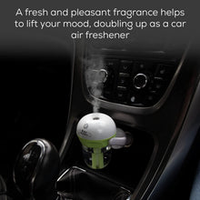 Load image into Gallery viewer, Mini 12V Car Steam Humidifier Air Purifier Aroma Diffuser - Green