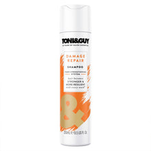 Load image into Gallery viewer, 6 Pack of 250ml Toni &amp; Guy Damage Repair Shampoo for Damaged Hair