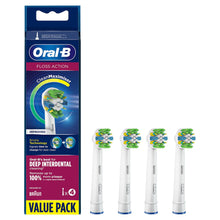 Load image into Gallery viewer, 4xOral-B FlossAction, CrossAction, 3D White or Sensi Clean Toothbrush RefillHead