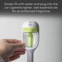 Load image into Gallery viewer, Mini 12V Car Steam Humidifier Air Purifier Aroma Diffuser - Green