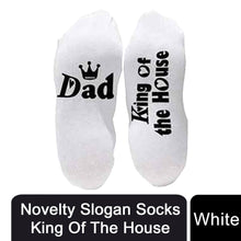 Load image into Gallery viewer, Flo Novelty Cotton Mid Calf Socks with Casual &amp; Funny Slogans, UK Size 4-7