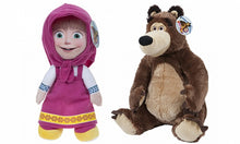 Load image into Gallery viewer, 25CM PLUSH MASHA &amp; THE BEAR Soft Toy for Kids