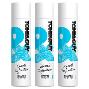 3 Pack of 250ml Toni & Guy Fibre Strengthening Shampoo for All Types of Hair