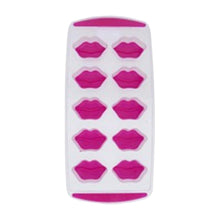 Load image into Gallery viewer, PMS Lips, Heart, Flower Shaped Novelty Ice Cube Tray, Dishwasher Safe, Assorted