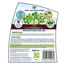 Load image into Gallery viewer, Growing Success Bug Stop Natural Power Spray Organic 800ml RTU