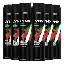 Load image into Gallery viewer, Lynx XXL For Men Body Spray Deodorant 250ml - Pack of 6