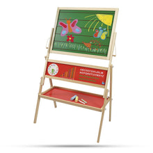 Load image into Gallery viewer, Beluga Standing Easel  Double Sided Wooden Learning Board, 1pk