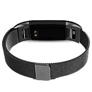 Aquarius AQ115 Splash proof Fitness Tracker with Metal Mesh Strap Space Grey