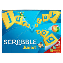 Load image into Gallery viewer, Mattel Games Scrabble Cross Word Junior Word-Forming Board Game Games Scrabble Cross Word Juniour Word-Forming Board Game