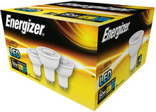 Load image into Gallery viewer, 4 Pack ENERGIZER LED S9451 GU10 370LM Energy Saving Bulbs