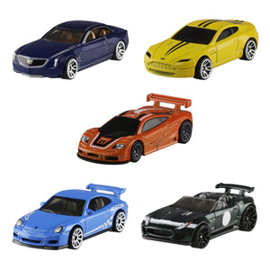 Hot Wheels PK5 Diecast & Mini Toy Cars with Gorilla Rage Garage Attack