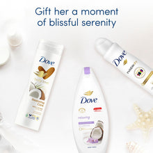 Load image into Gallery viewer, Dove Blissfully Relaxing Body Wash 3pcs Gift Set For Her with Shower Puff