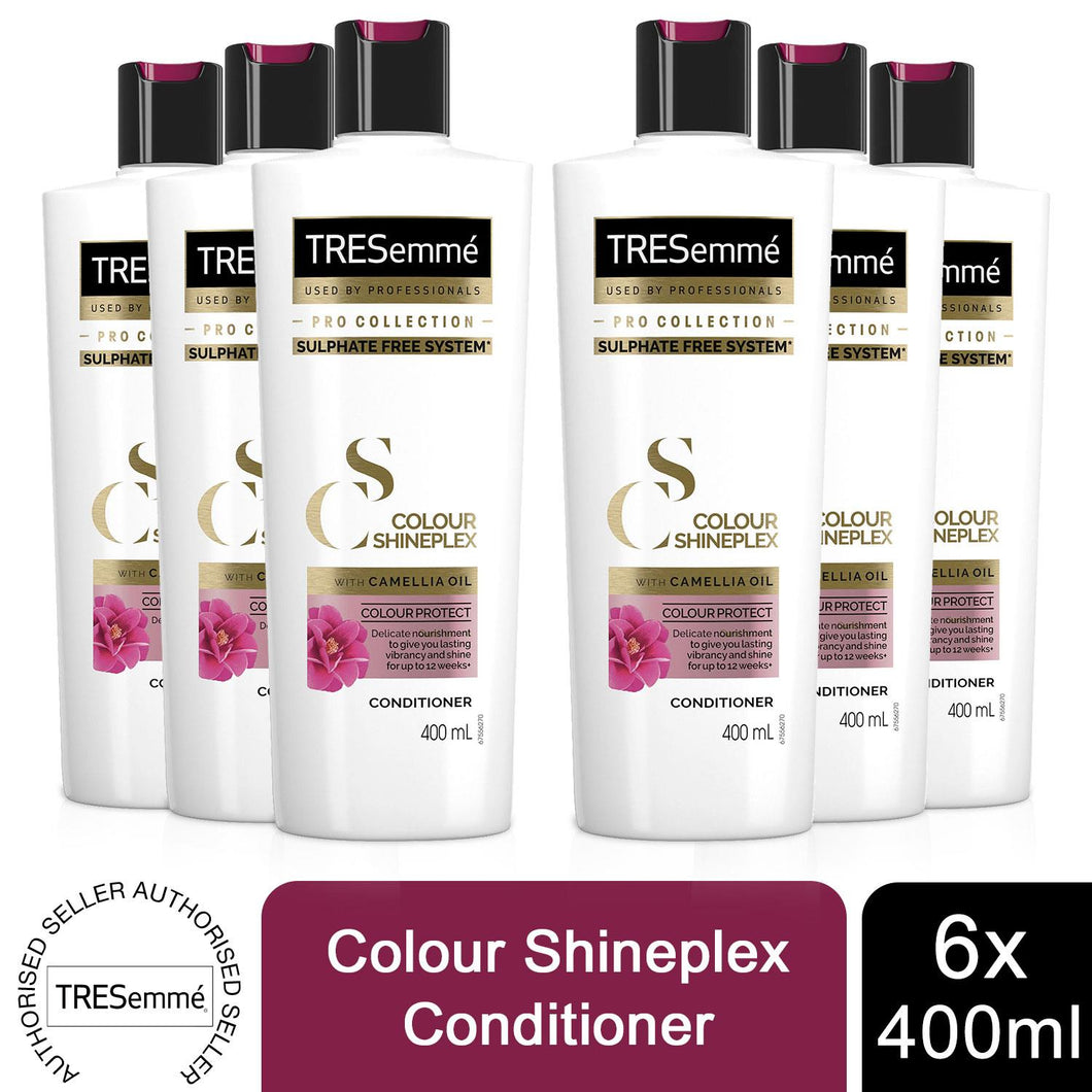 6xof400ml TRESemme ProCollection ColourShineplexSulphateFree LowFoamConditioner