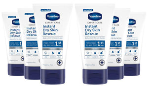 3x or 6x of 75ml Vaseline Instant Dry Skin Rescue On the Go Body Lotion