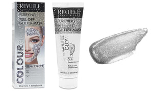 Revuele Facial Peel Off Glitter Mask - Silver