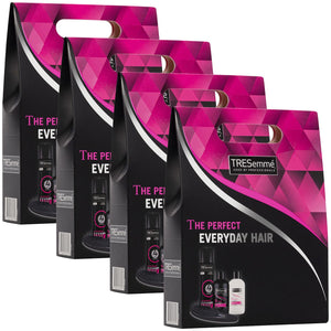 TRESemmé Hair Gift Set, With Shampoo, Conditioner & Brush for Women & Girls