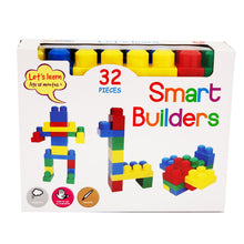 Load image into Gallery viewer, Let&#39;s Learn 32pcs Smart Builders, Gift for kids Multi-coloured