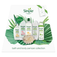 Load image into Gallery viewer, Simple Kind to Skin Bath &amp; Body Pamper Collection 5pcs Gift Set with For Her
