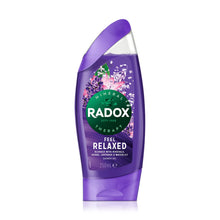 Load image into Gallery viewer, Radox 100% Nature Inspired Fragrance Shower Gel, Feel Relaxed, 6 Pack, 250ml