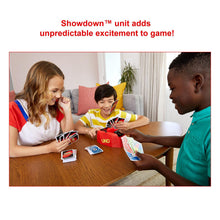 Load image into Gallery viewer, Mattel Games Uno Showdown Family Card Game Accommodates 2-10 players