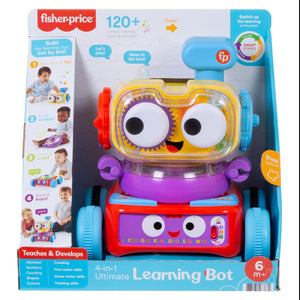 Fisher-Price 4-in-1 Ultimate Learning Bot Electronic Toy