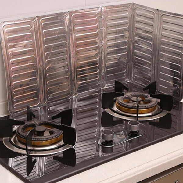 Removable Cooking Frying Oil Gas Stove Oil-Proof Splash Guard