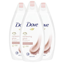 Load image into Gallery viewer, Dove Hydrating Care, Purifying Detox &amp; Renewing Glow Body Wash 450ml, 3pk or 6pk