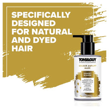 Load image into Gallery viewer, 2x Toni&amp;Guy Sunset Blonde Colour Amplify HairMask with Argan oil&amp;UVfilter 200 ml