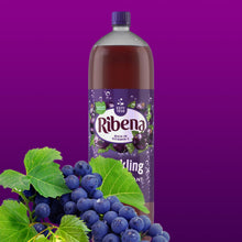 Load image into Gallery viewer, 8pk of 2Litre Ribena Blackcurrant Rich in Vitamin C Sparkling Energy Drink