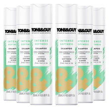 Load image into Gallery viewer, 6 Pack of 250ml Toni &amp; Guy Fibre Strengthening Shampoo for All Types of Hair