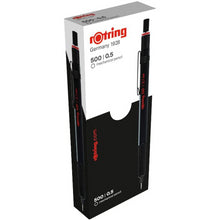 Load image into Gallery viewer, Rotring 500 Mechanical Pencil Metallic Black Barrel 0.7 mm For School