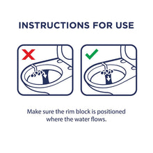 Load image into Gallery viewer, Domestos Power 5 Chlorine Toilet Rim Block With Long Lasting Fragrance, 55 g