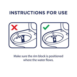Domestos Power 5 Chlorine Toilet Rim Block With Long Lasting Fragrance, 55 g