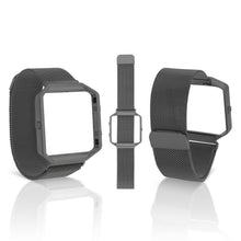 Load image into Gallery viewer, Fitbit Blaze Metal Mesh Straps with Frame, Gold/Rose Gold/Silver/Space Grey.