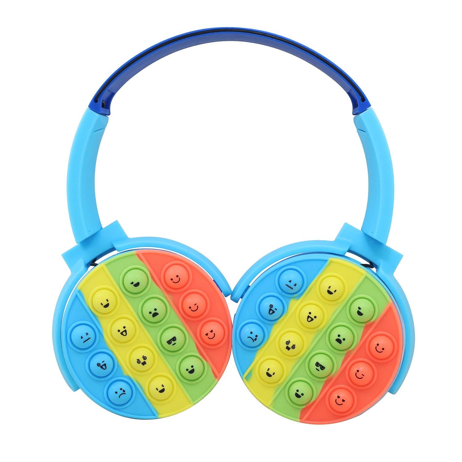 Vybe Stress Buster Push-Pop Fidget Tool AUX Cable Wireless Kids Headse ...