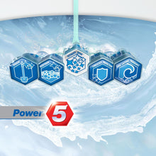 Load image into Gallery viewer, Domestos Power 5 Ocean Toilet Rim Block, 5 Piece of 55g