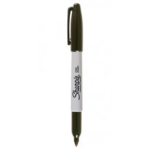 Load image into Gallery viewer, Sharpie Permanent Marker Pens Fine Point Black Pack of 12 For School